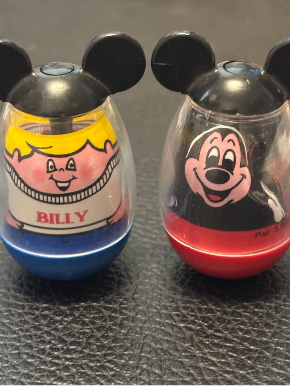 Walt Disney Productions Vintage 1970’s Mickey Mouse and Billy Weeble Wobbles
